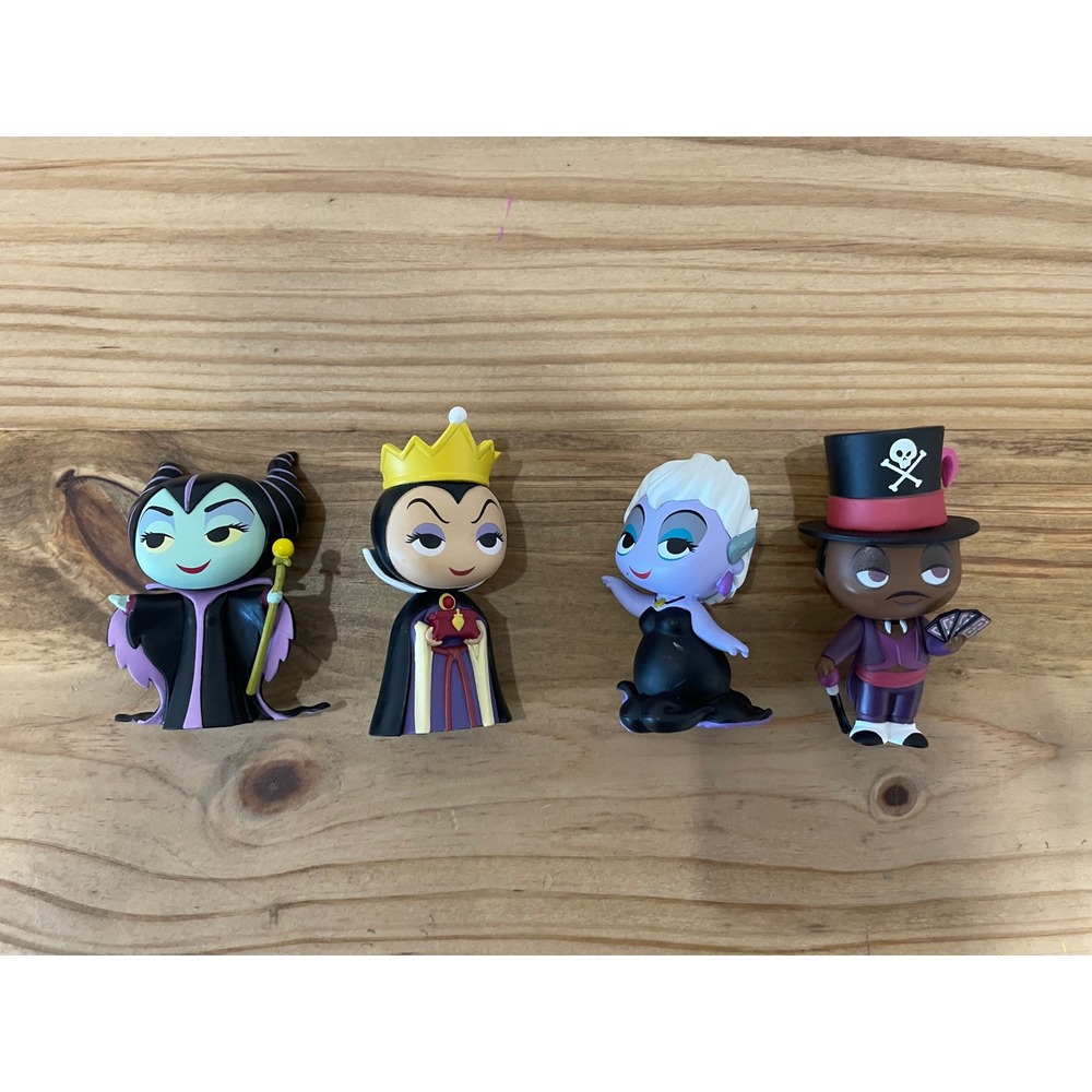 Funko Mystery Disney Villains 22 Series Evil Queen Ursula Maleficent Dr Facilier